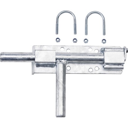 2 Chiavistello per cancello - 128 mm Bullone della porta - Chiavistello a  molla per cancello - bullone per